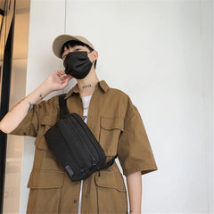 Casual Shoulder Bag Solid Women Waist Chest Bags Wallet Bolsos