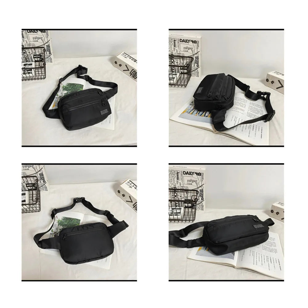 Casual Shoulder Bag Solid Women Waist Chest Bags Wallet Bolsos