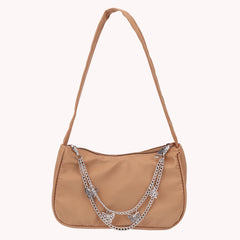 Casual Women's Butterfly Chain Underarm Bag