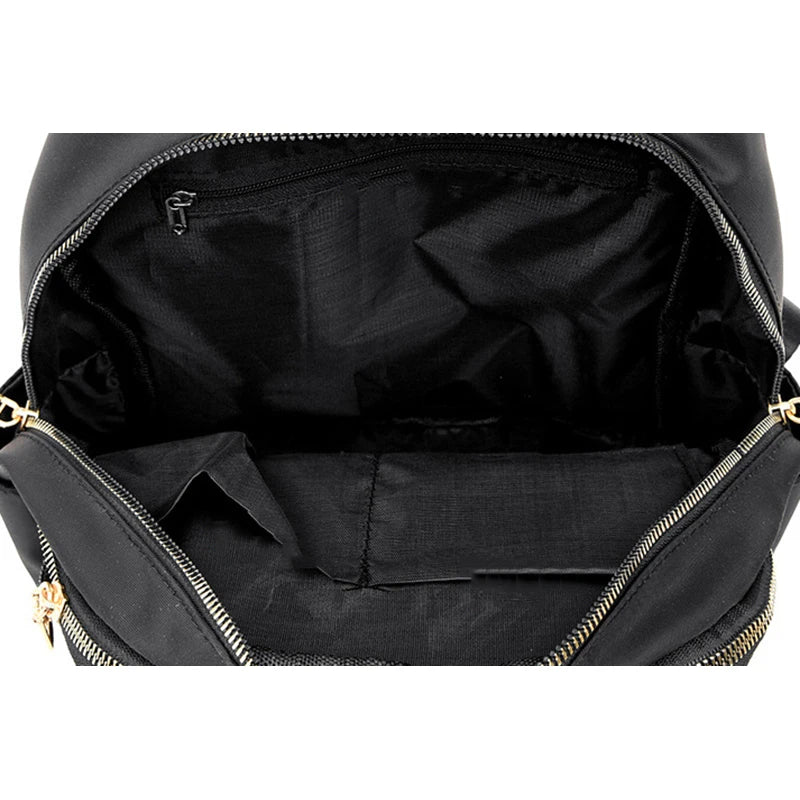 Casual Large Capacity Backpacks for Women Oxford Travel Pack Knapsack