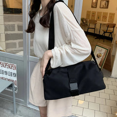 Casual Canvas Travel Bag Large Capacity Women's Handbag