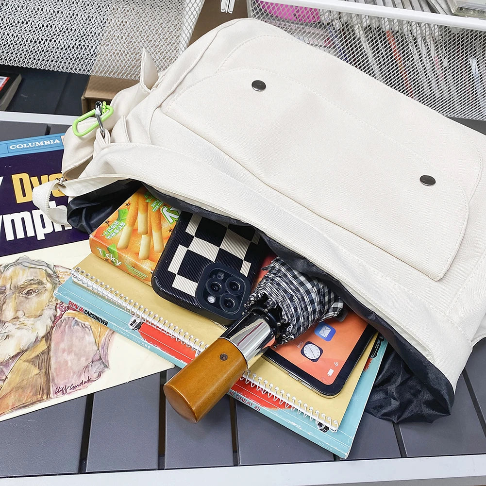 Nylon Shoulder Messenger Bags Japanese Style Crossbody Bags