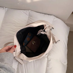 Casual Nylon Handbag Women Shoulder Crossbody Bag Travel Totes Backpack