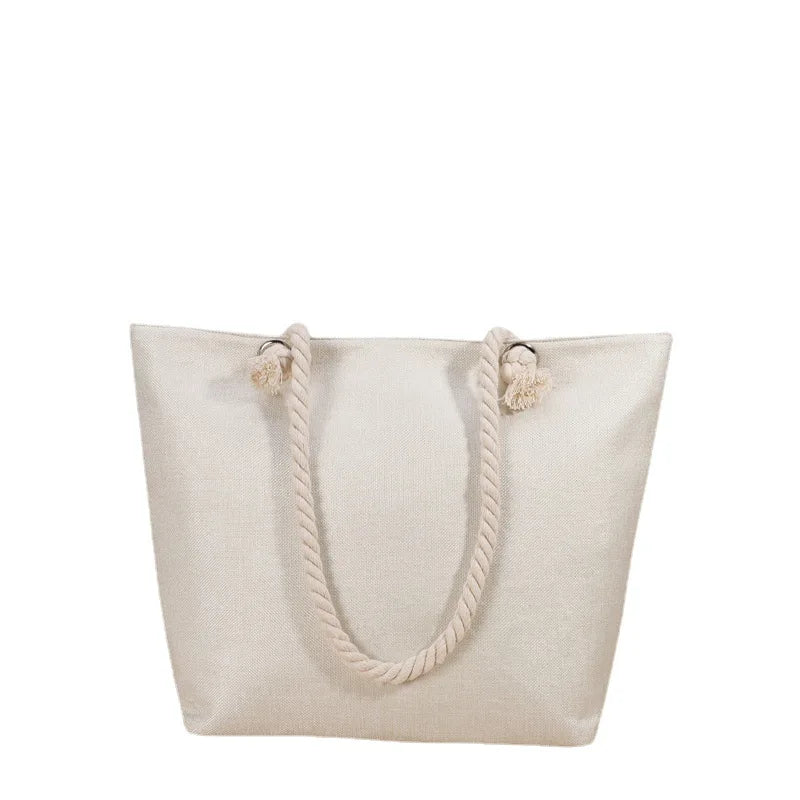 Casual Women Handbag Canvas Shoulder Bag Large Capacity