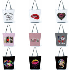 Leopard Shoulder Bag Beach Wear Shopping Bag Reusable Travel Bag