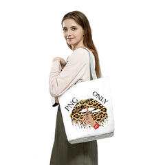 Leopard Shoulder Bag Beach Wear Shopping Bag Reusable Travel Bag