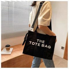 Casual Canvas Large Tote Bag Women Shoulder Bags Lady Handbags
