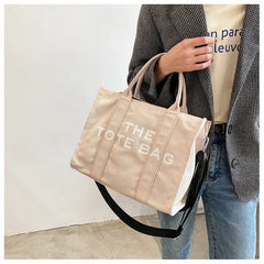 Casual Canvas Large Tote Bag Women Shoulder Bags Lady Handbags