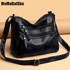 Casual PU Leather Women Shoulder Bags Handbags Women Crossbody Bags