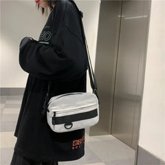 Casual Men Crossbody Bags Summer Solid Unisex Shoulder Bag