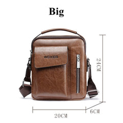 Vintage Crossbody Bags High Male Bag Leather Handbag Men Messenger Bags