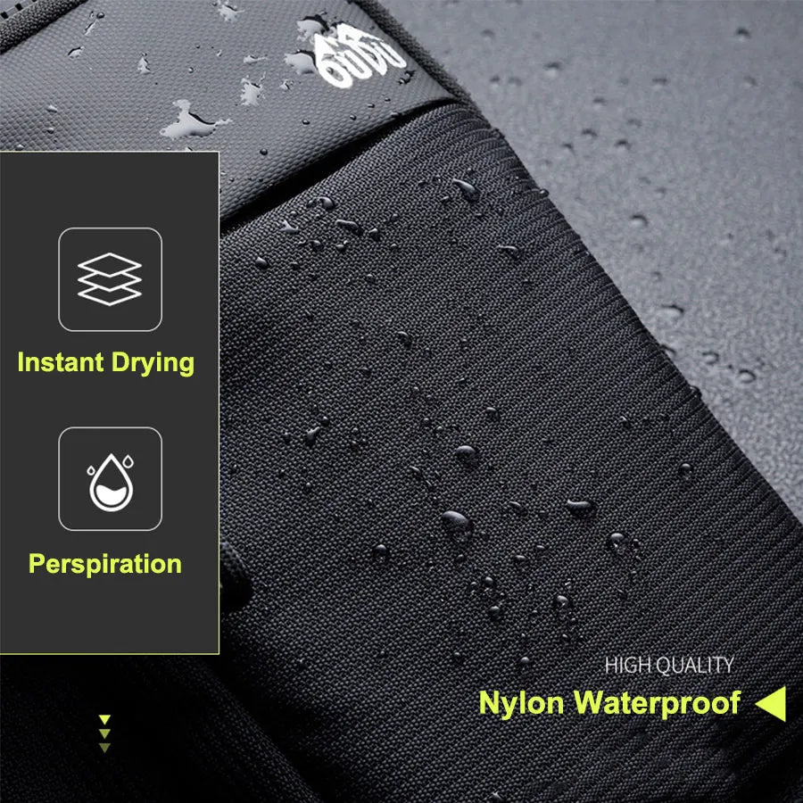 Men Shoulder Chest Bag Waterproof Outdoor Sport Running Cycling Belt Bag