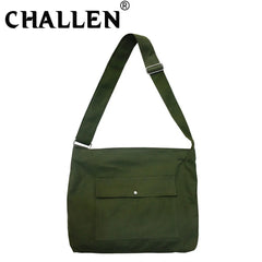 Retro Canvas Shoulder Bag for Men and Women