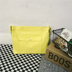 Retro Canvas Shoulder Bag for Men and Women