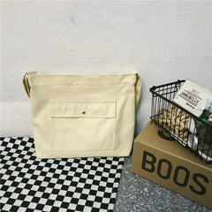 Retro Canvas Shoulder Bag for Men and Women