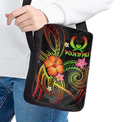 Mini Crossbody Bag Pohnpei Polynesian Samoan Hibiscus Women Shoulder Ba