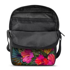 Mini Crossbody Bag Pohnpei Polynesian Samoan Hibiscus Women Shoulder Ba