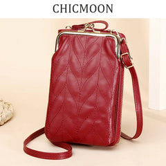 Casual Mini Crossbody Bag for Women Girls Travel Small Mobile P