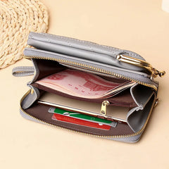 Casual Mini Crossbody Bag for Women Girls Travel Small Mobile P