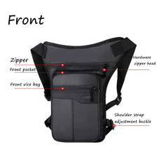 Waterproof Drop Leg Bag for Men Outdoor Waist Bag