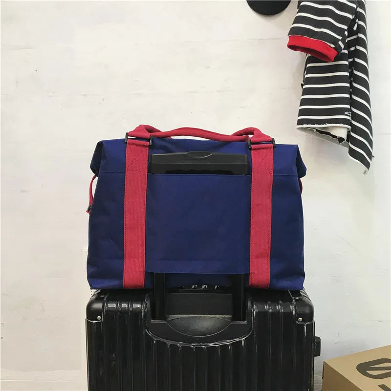 Waterproof Men Travel Bags Anti-Theft Duffle Handbag Weekend Bag