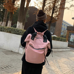 Nylon Backpack Large Capacity Travel Book Bags for Teenage Girls