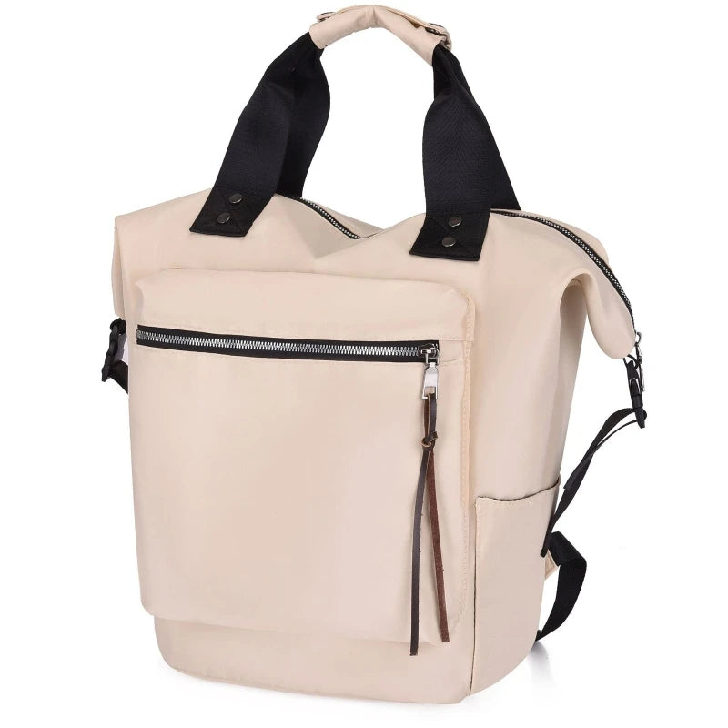 Casual Nylon Backpack Women Large Capacity Travel Book Bags for Teenage Girls