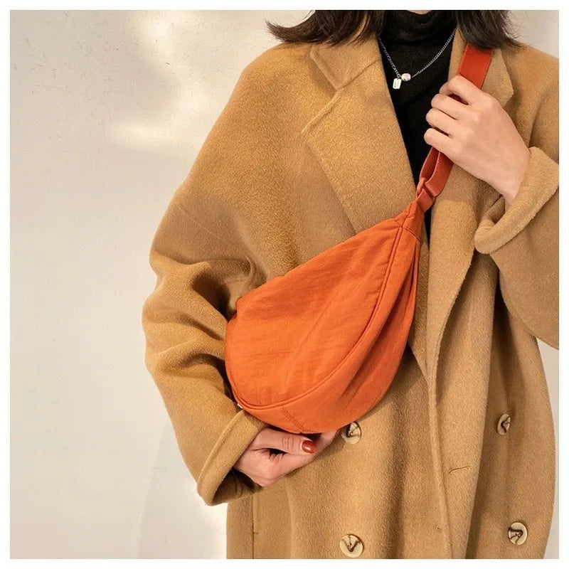 Nylon Hobos Crossbody Bag Large Capacity Tote