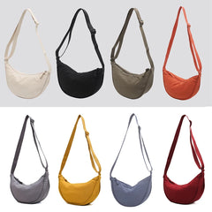 Nylon Hobo Crossbody Bag for Women Large Capacity Tote Lady Travel Shopper Bag