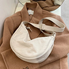 Nylon Hobos Crossbody Bag for Women Large Tote