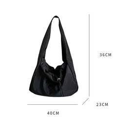 Casual Nylon Shoulder Bag Large Capacity Crossbody Tote Travel Handbag