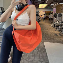 Casual Nylon Shoulder Bag Women Large Capacity Gym Bags