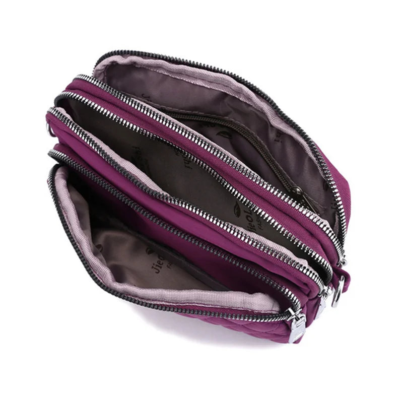 Casual Nylon Waterproof Women Bag Wild Outdoor Mens Shoulder Bag