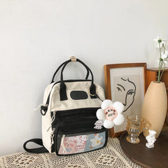 Casual Nylon Women Backpack PVC Shoulder Bags for Ladies Handbags