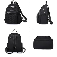 Casual Nylon Women Backpack Waterproof School Bag Girls Teenager Student