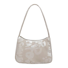 Casual Nylon Women Daily Shoulder Bags Vintage Letters Printing Ladies Tote