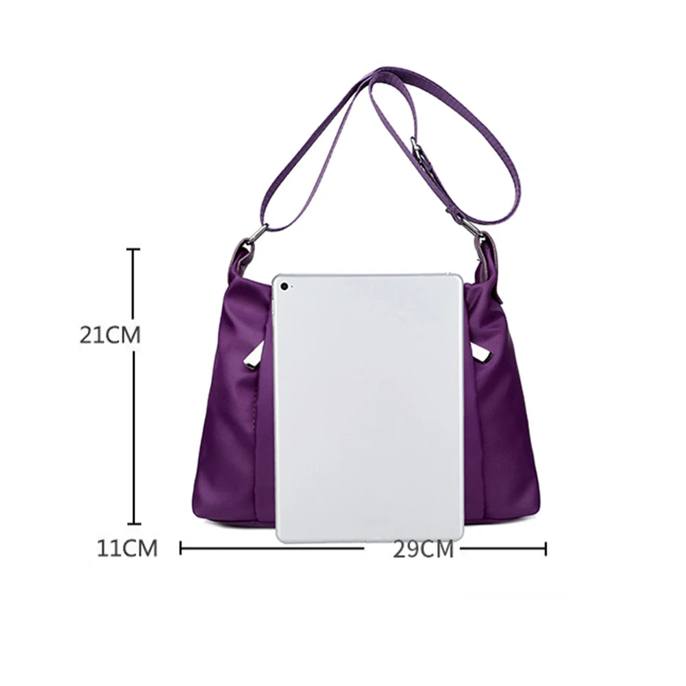 Nylon Women Messenger Bags Large Capacity Crossbody Handbag