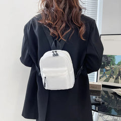 Nylon Mini Backpack for Women Small School Bags