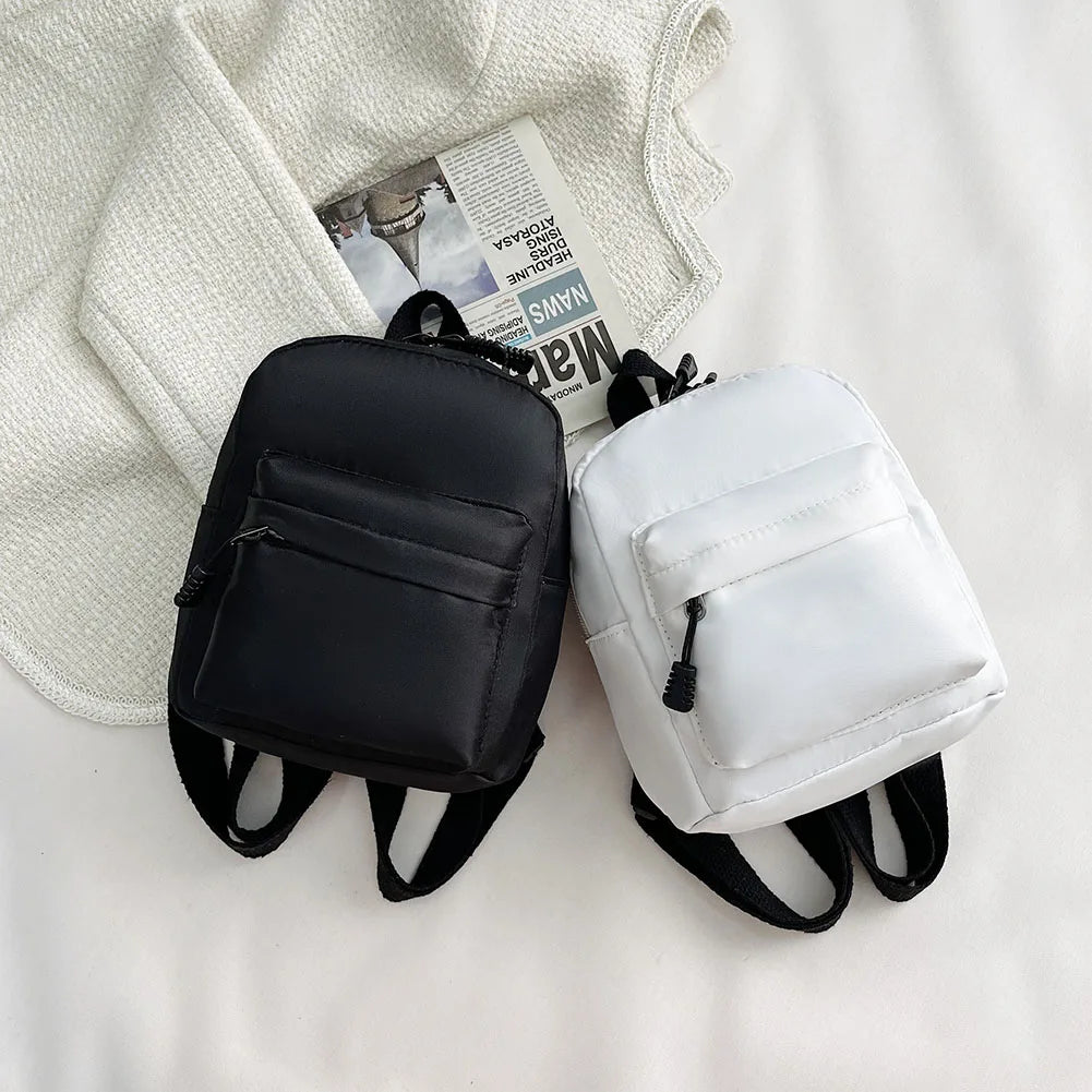 Nylon Mini Backpack for Women School Travel Shoulder Handbags
