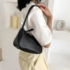 Women's Casual PU Shoulder Handbag