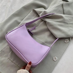 Women's Casual PU Shoulder Handbag