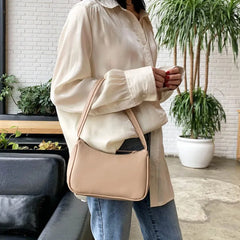 Women's Casual PU Shoulder Handbag