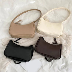 Women's Casual PU Shoulder Handbag