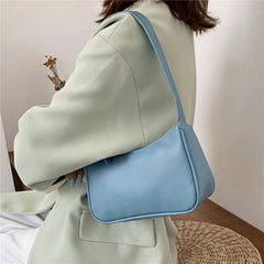 Women's Casual PU Shoulder Handbag