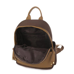 Casual Oxford Back Pack Women Contrast Backpacks For School Teenagers Girls