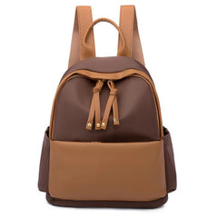 Casual Oxford Back Pack Women Contrast Backpacks For School Teenagers Girls