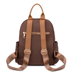 Casual Oxford Back Pack Women Contrast Backpacks For School Teenagers Girls