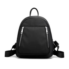 Waterproof Nylon Backpack for Women - Casual School Bag