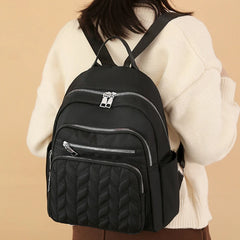 Waterproof Oxford Backpack Women School Bag Ladies Travel Bag