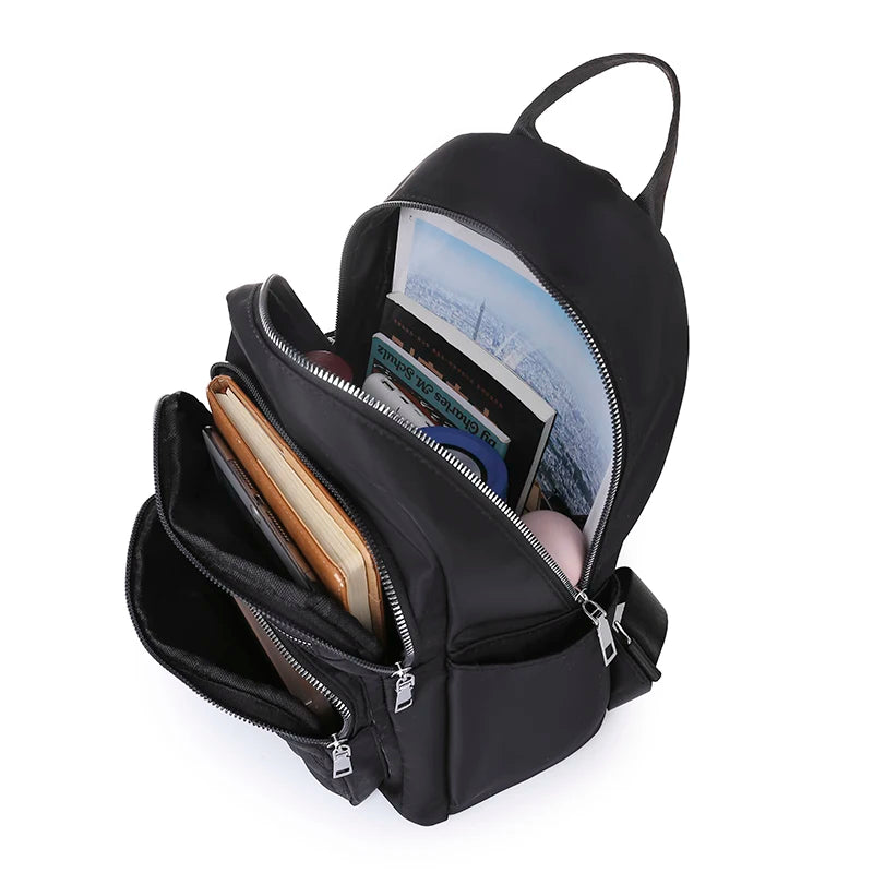 Waterproof Oxford Backpack Women School Bag Travel Bag
